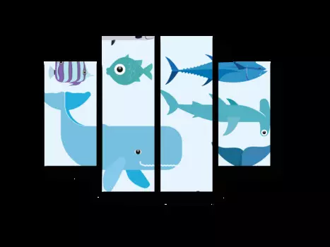 Модульная картина Picsis