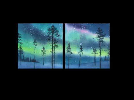 Модульная картина Picsis