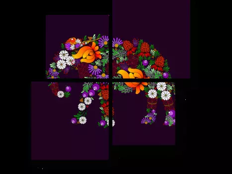 Модульная картина Picsis