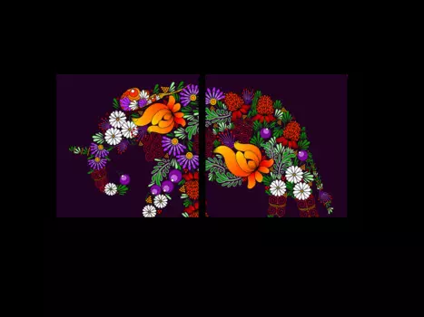 Модульная картина Picsis