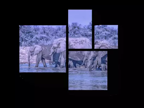 Модульная картина Picsis