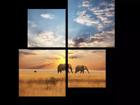 Модульная картина Picsis