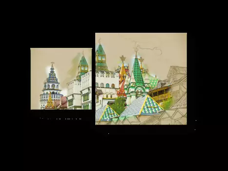 Модульная картина Picsis