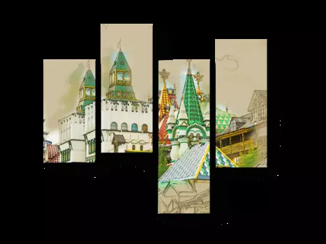 Модульная картина Picsis