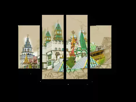 Модульная картина Picsis
