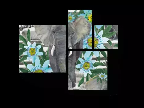 Модульная картина Picsis