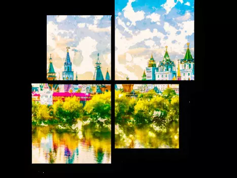 Модульная картина Picsis