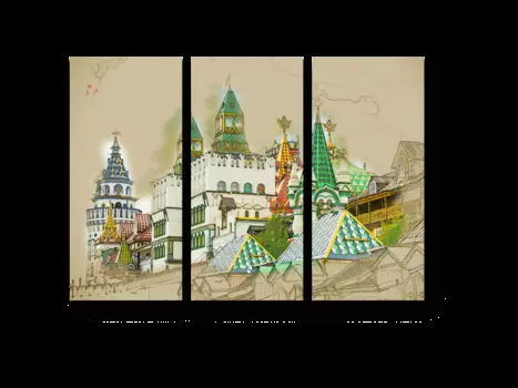 Модульная картина Picsis