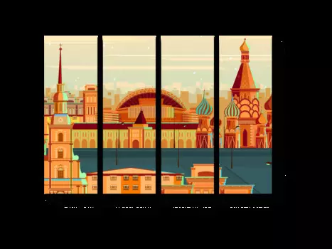 Модульная картина Picsis