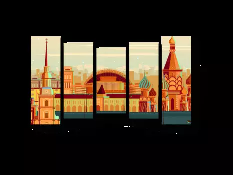 Модульная картина Picsis