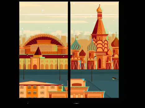 Модульная картина Picsis