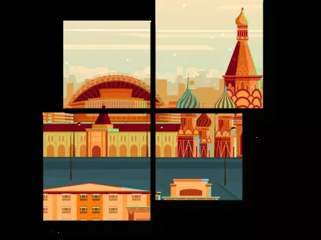 Модульная картина Picsis