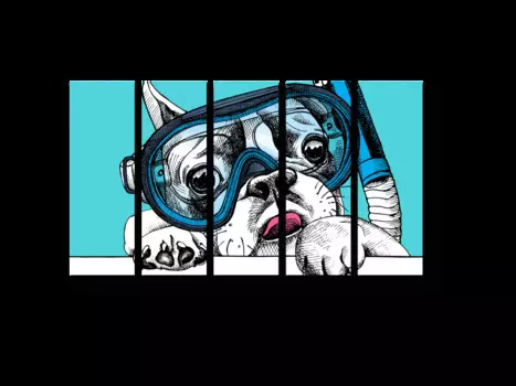 Модульная картина Picsis