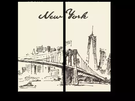 Модульная картина Picsis