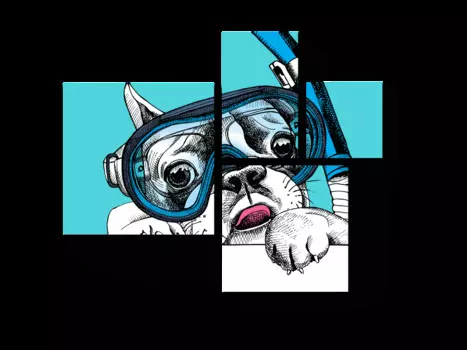 Модульная картина Picsis