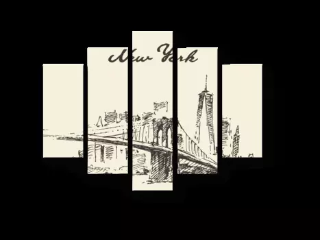 Модульная картина Picsis