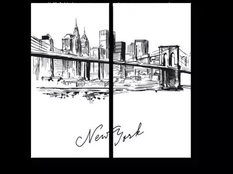 Модульная картина Picsis