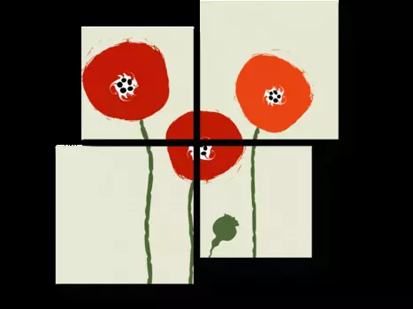 Модульная картина Picsis