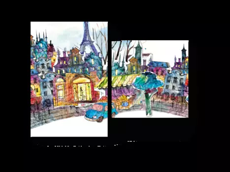 Модульная картина Picsis