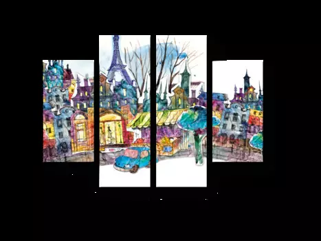 Модульная картина Picsis