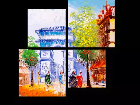 Модульная картина Picsis