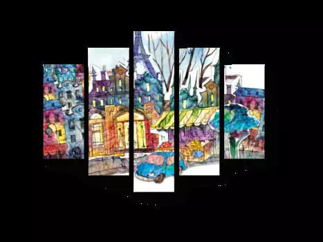 Модульная картина Picsis