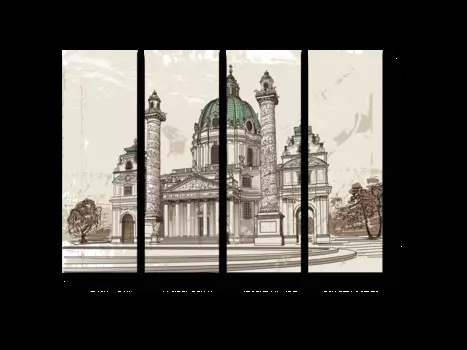 Модульная картина Picsis