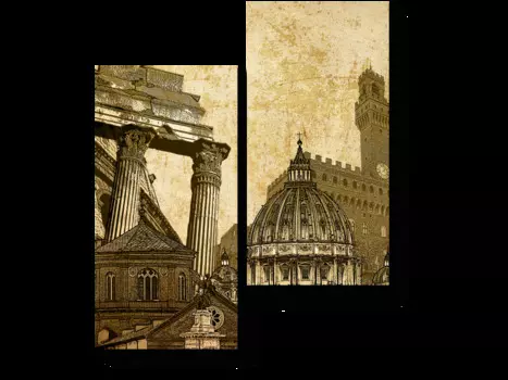 Модульная картина Picsis