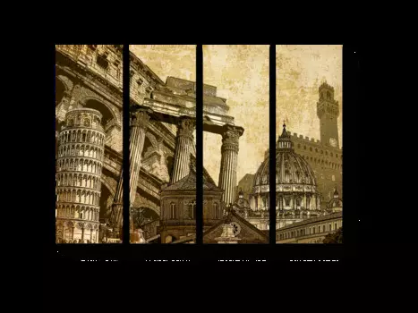 Модульная картина Picsis