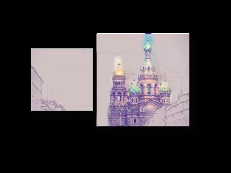 Модульная картина Picsis