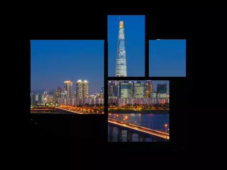 Модульная картина Picsis