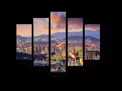 Модульная картина Picsis