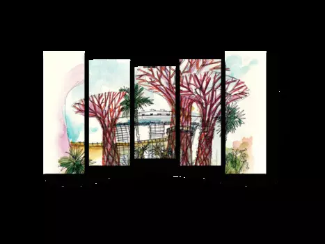 Модульная картина Picsis