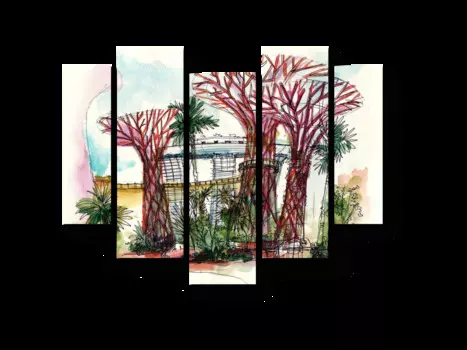 Модульная картина Picsis