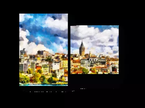 Модульная картина Picsis