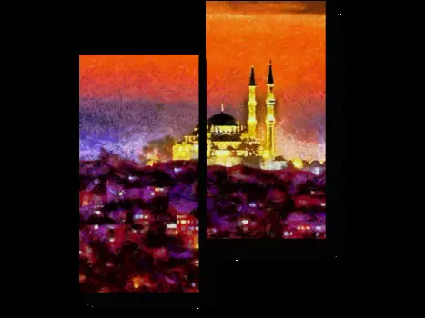 Модульная картина Picsis