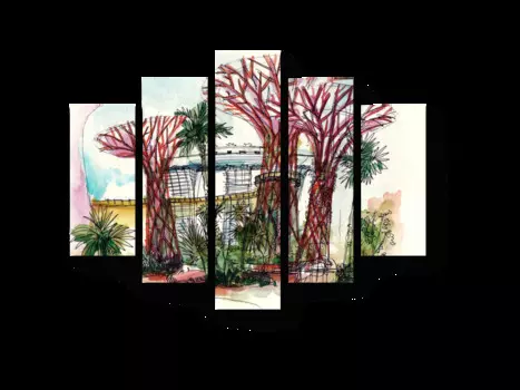 Модульная картина Picsis