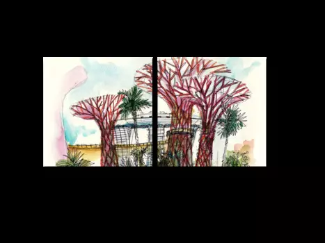 Модульная картина Picsis