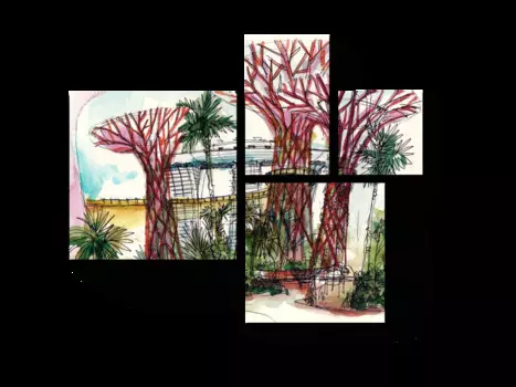 Модульная картина Picsis