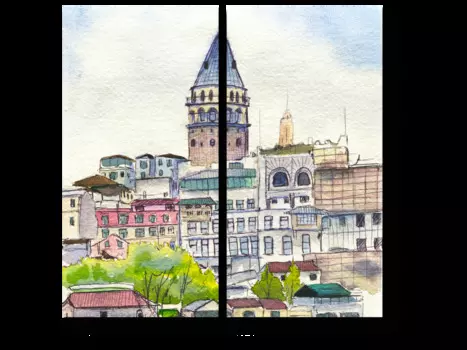 Модульная картина Picsis