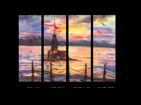 Модульная картина Picsis