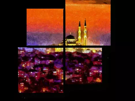 Модульная картина Picsis