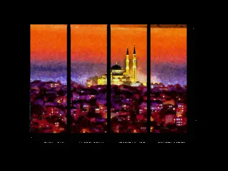 Модульная картина Picsis