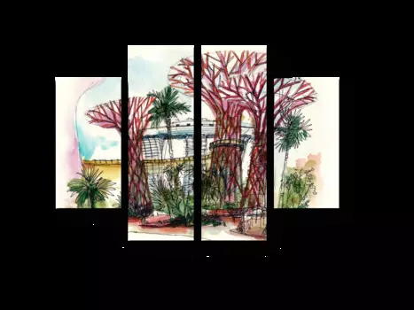 Модульная картина Picsis