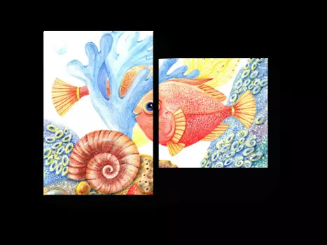 Модульная картина Picsis