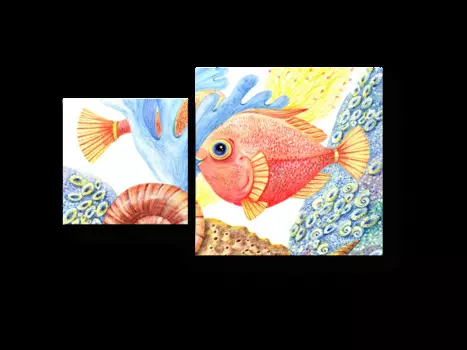 Модульная картина Picsis