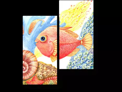 Модульная картина Picsis