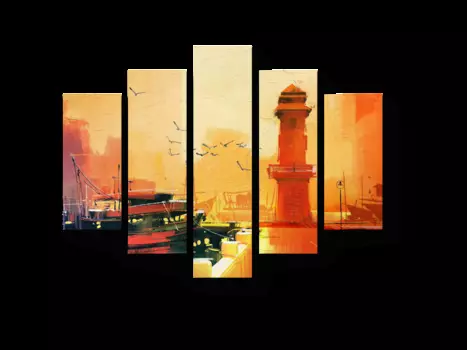 Модульная картина Picsis