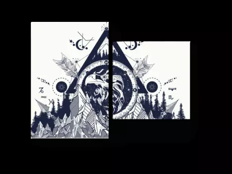 Модульная картина Picsis