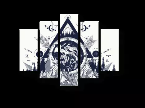 Модульная картина Picsis